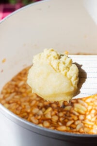 ginger and garlic paste for this pakistani meat and potato curry