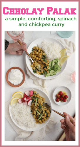 Chholay Palak