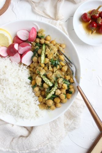 Chholay Palak