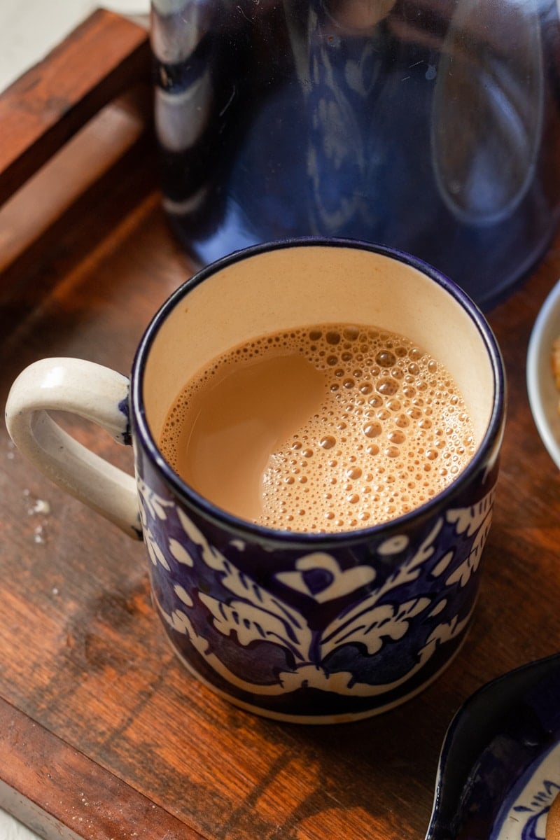 tea in a mug