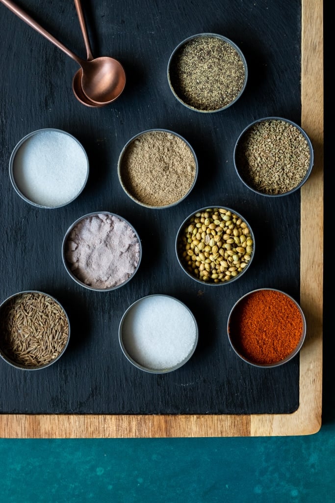 Chaat Masala Recipe Ingredients 