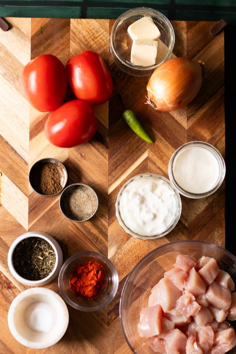 ingredients for handi chicken 