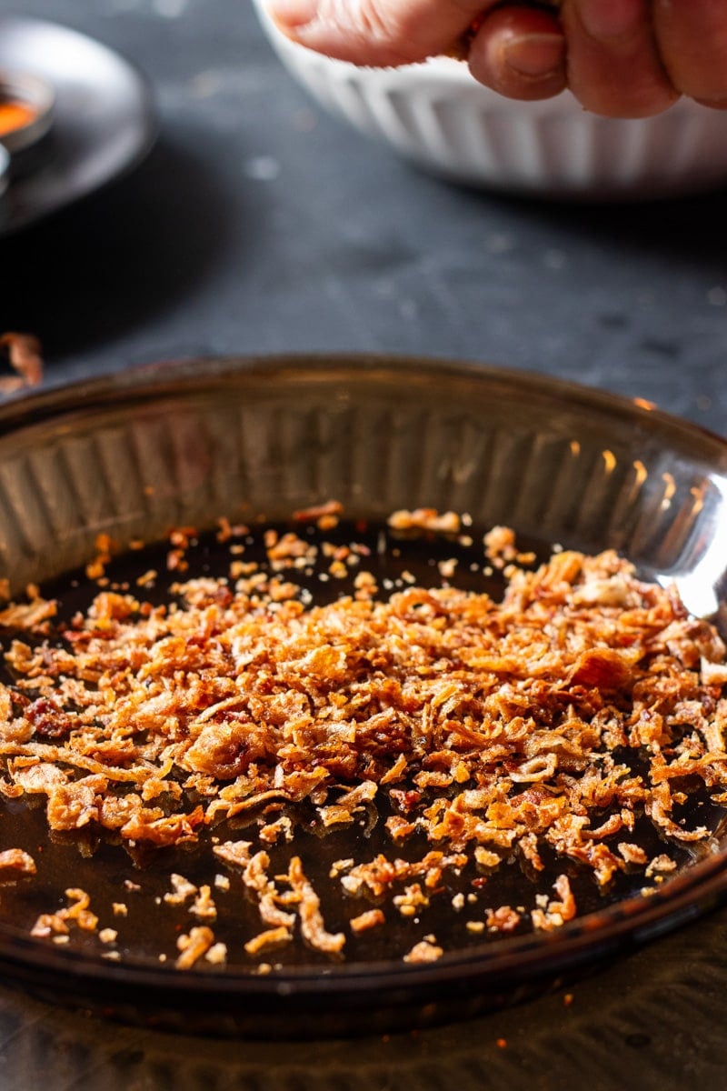 prefried onions