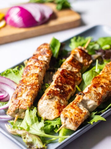 malai boti skewers