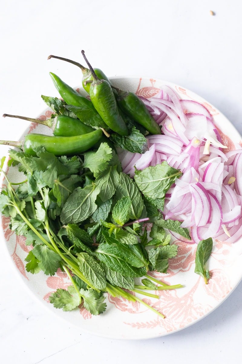 hara masala for chicken shami kababs 