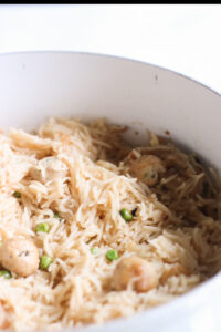 motia pulao prepped